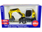 Wacker Neuson EW65 Mobile Excavator Yellow and Gray 1/50 Diecast Model by Siku-0