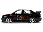 Volkswagen Jetta Black with Graphics "Fast & Furious Remix - 25th Anniversary" Series 1/32 Diecast Model Car by Jada