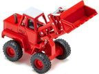 Kramer 411 Wheel Loader Red with White Top 1/50 Diecast Model by Siku-2
