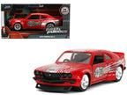1974 Mazda RX-3 Red with Graphics "Fast & Furious" Series 1/32 Diecast Model Car by Jada-4