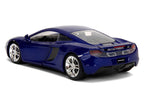 McLaren MP4.12C Blue Metallic "Furious 7" (2015) Movie "Fast & Furious" Series 1/32 Diecast Model Car by Jada-4