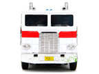 G1 Autobot Optimus Prime Truck White with Robot on Chassis from "Transformers" TV Series - "Ghostbusters" (1984) Movie Crossover "Hollywood Rides" Series Diecast Model by Jada-2