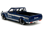 1972 Datsun 620 Pickup Truck Blue Metallic and Cream "JDM Tuners" Series 1/24 Diecast Model Car by Jada-0