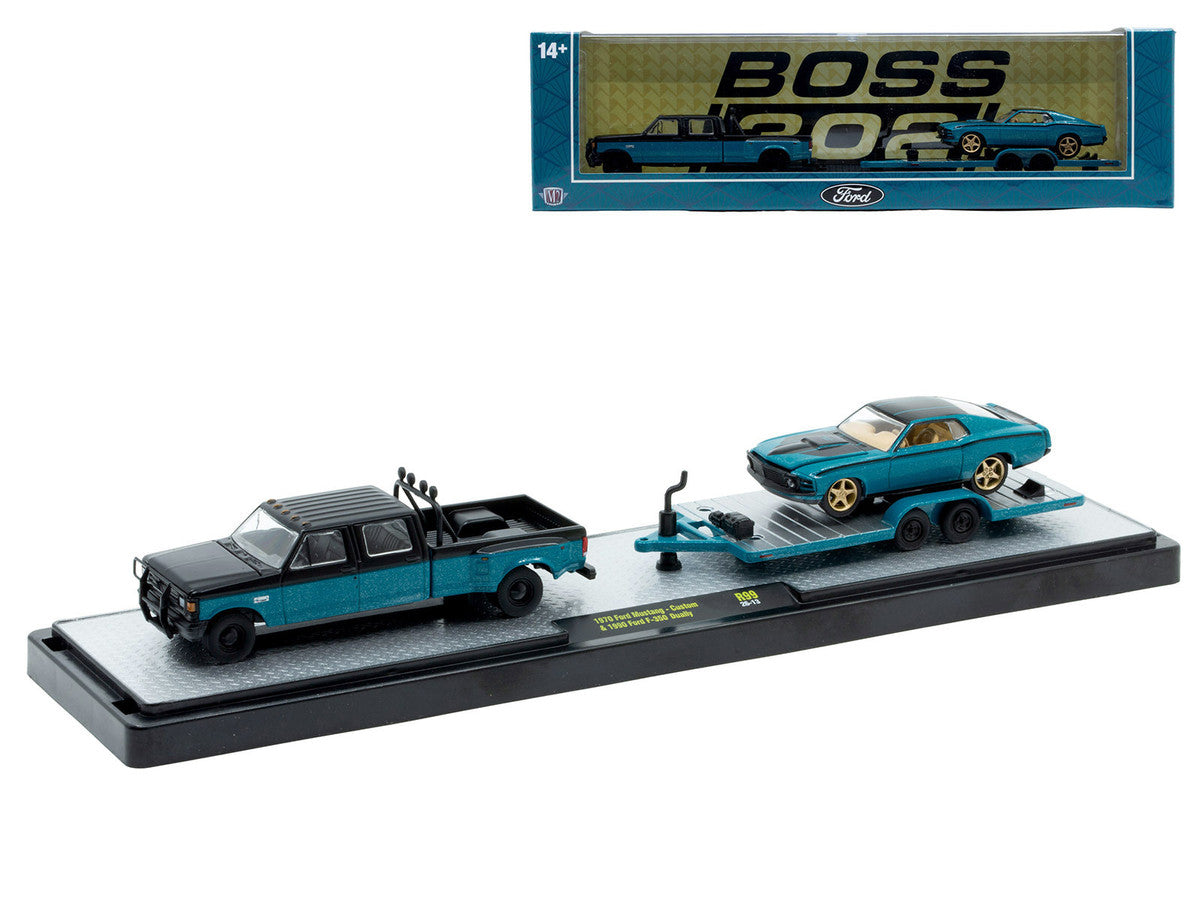 Auto Haulers Set of 3 Trucks Release 99 Limited Edition to 7600 pieces Worldwide 1/64 Diecast Models by M2 Machines-2