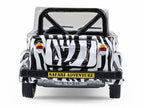 1974 Volkswagen Thing (Type 181) "Safari Adventure" Black and White Zebra Stripes "Club Vee-Dub" Series 21 1/64 Diecast Model Car by Greenlight-2