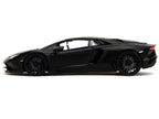 Shaw's Lamborghini Aventador Matt Black "Furious 7" (2015) Movie "Fast & Furious" Series 1/24 Diecast Model Car by Jada-1