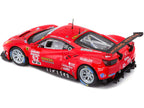 Ferrari 488 GTE #62 G. Fisichella - T. Vilander - J. Calado 24 Hours of Daytona (2017) 1/43 Diecast Model Car by Bburago-2