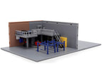 "Fast & Furious" Han's Garage Diorama with 2 Cars and Accessories "Nano Scene" Series 1/32 Model by Jada-1