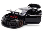 2024 Chevrolet Camaro ZL1 1LE Black "Fast X" (2023) Movie "Fast & Furious 25th Anniversary" Series 1/24 Diecast Model Car by Jada-1