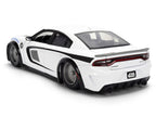 2021 Dodge Charger SRT Hellcat White with Graphics and Stormtrooper Figure "Star Wars" Franchise "Hollywood Rides" Series 1/24 Diecast Model Car by Jada-1
