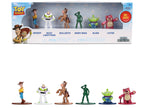 Set of 6 Diecast Figures "Toy Story" Movie Franchise "Nano Metalfigs" Series Diecast Models by Jada-0