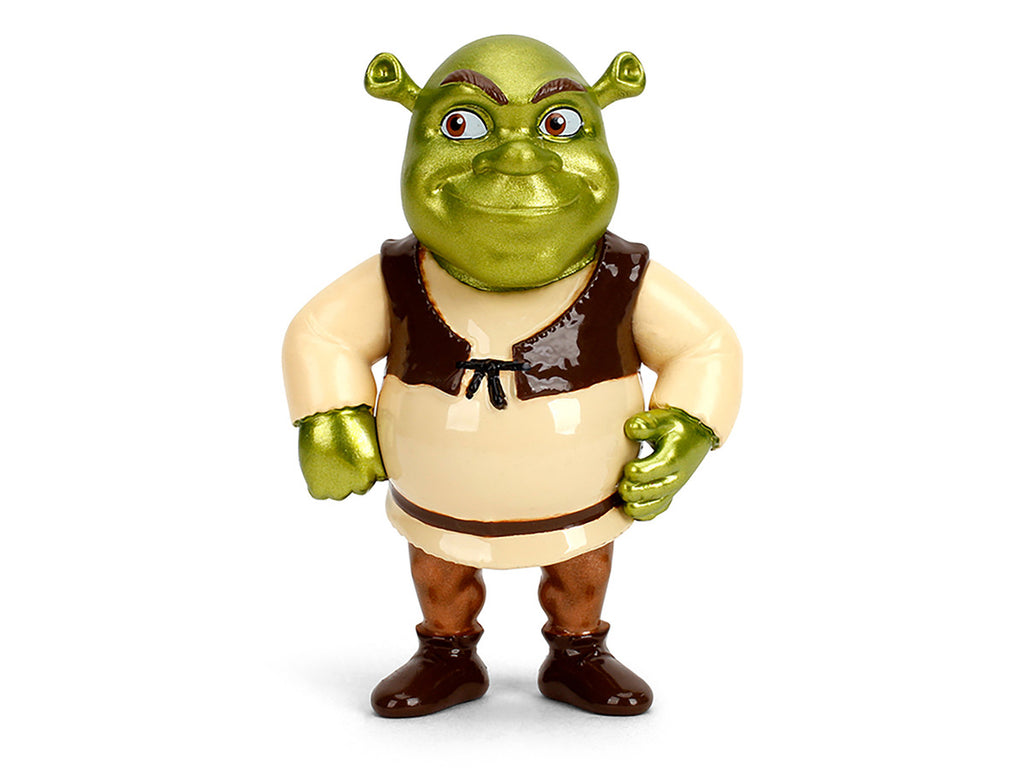 Set of 4 Diecast Figures "Shrek" (2001) Movie "Metalfigs" Series by Jada-3