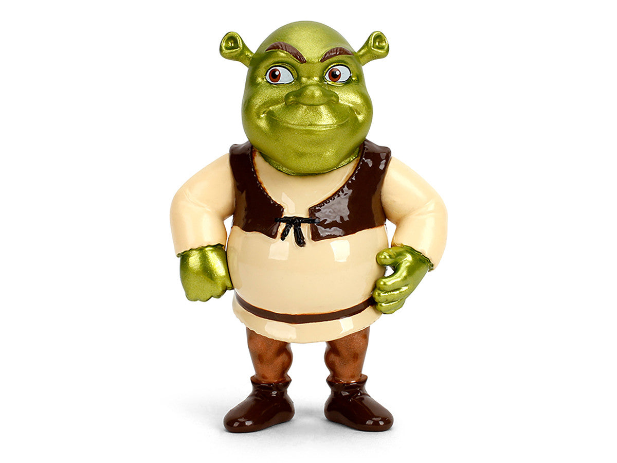 Set of 4 Diecast Figures "Shrek" (2001) Movie "Metalfigs" Series by Jada-3