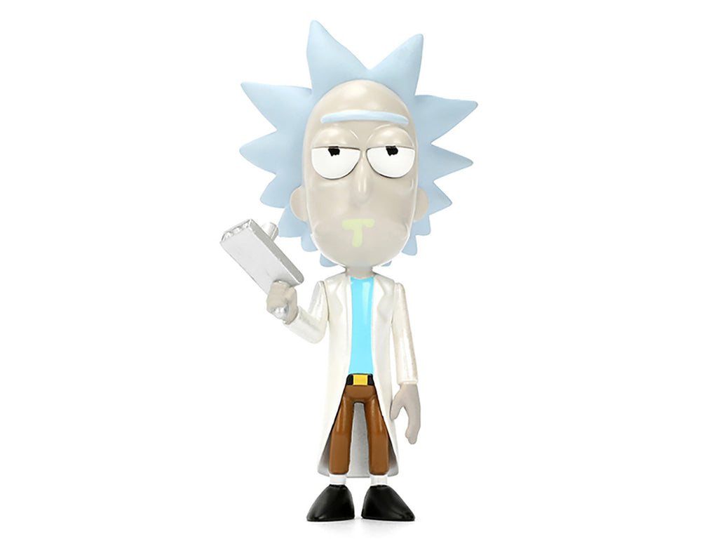 Set of 4 Diecast Figures "Rick and Morty" (2013-Current) TV Series "Metalfigs" Series Diecast Models by Jada-2