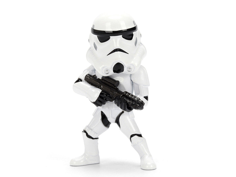 Set of 4 Diecast Figures "Star Wars" Movie Franchise "Metalfigs" Series Diecast Models by Jada-0