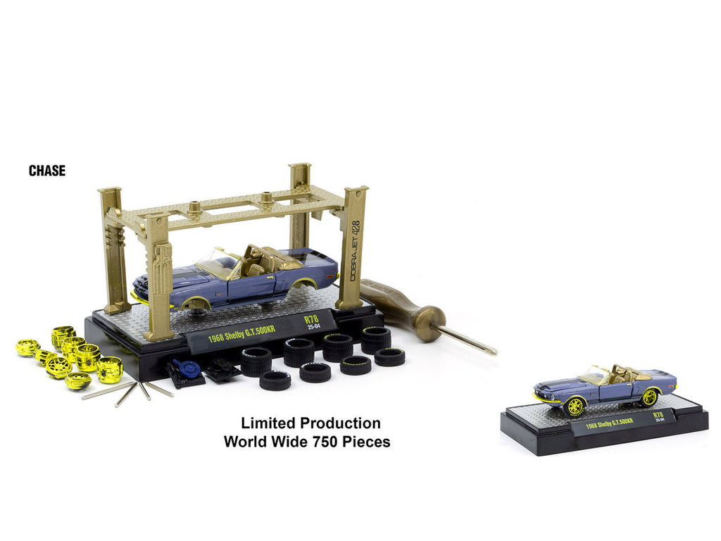 Model Kit 3 piece Car Set Release 78 Limited Edition to 9600 pieces Worldwide 1/64 Diecast Model Cars by M2 Machines-2