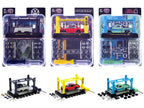 Model Kit 3 piece Car Set Release 82 Limited Edition to 8000 pieces Worldwide 1/64 Diecast Model Cars by M2 Machines-0