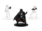 Set of 3 Diecast Figures "Star Wars" Movie Franchise "Nano Metalfigs" Series Diecast Models by Jada-2