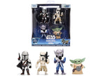 Set of 4 Diecast Figures "Star Wars: The Mandalorian & Grogu" (2026) Movie "Metalfigs" Series Diecast Models by Jada-4