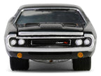 1970 Dodge Challenger R/T 440 Black with White Stripes "Barrett-Jackson" Series 15 1/64 Diecast Model Car by Greenlight-2