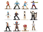 Set of 12 Diecast Figures "One Piece" (2023-Current) TV Series "Metalfigs" Series Diecast Models by Jada-0