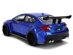 2016 Subaru WRX STI Widebody Blue Metallic "JDM Tuners" Series 1/24 Diecast Model Car by Jada-1