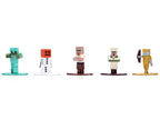 Set of 12 Diecast Figures "Minecraft" Video Game "Nano Metalfigs" Series Diecast Models by Jada