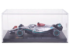 Mercedes-AMG F1 W13 E Performance #63 George Russell "F1 Formula One World Championship" (2022) with Display Case 1/43 Diecast Model Car by Bburago-3