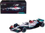 Mercedes-AMG F1 W13 E Performance #63 George Russell "F1 Formula One World Championship" (2022) with Display Case 1/43 Diecast Model Car by Bburago-0