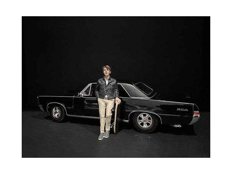 Skateboarder Figurine III for 1/18 Scale Models by American Diorama-0