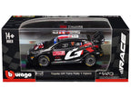 Toyota GR Yaris Rally1 Hybrid #17 Sebastien Ogier - Vincent Landais "Toyota Gazoo Racing WRT" "World Rally Championship" (2024) "Race" Series 1/43 Diecast Model Car by Bburago-1