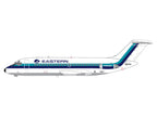 McDonnell Douglas DC-9-14 Commercial Aircraft "Eastern Air Lines" (N8901E) White with Blue Stripes 1/400 Diecast Model by V1:400-1