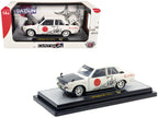 1970 Datsun 510 Light Gray with Japanese Graphics Limited Edition to 4050 pieces Worldwide 1/24 Diecast Model Car by M2 Machines-2