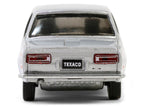 1970 Nissan Datsun 510 #28 "Texaco" Silver Metallic and White with Red Stripes "Texaco Special Edition" Series 1 1/64 Diecast Model Car by Greenlight-3