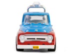 1956 Ford F-100 Pickup Truck with Tool Boxes and Ladders "Chevron" Blue and Red "Chevron Special Edition" Series 1 1/64 Diecast Model Car by Greenlight-0