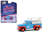 1956 Ford F-100 Pickup Truck with Tool Boxes and Ladders "Chevron" Blue and Red "Chevron Special Edition" Series 1 1/64 Diecast Model Car by Greenlight-4