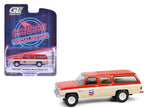 1988 GMC Suburban Sierra Classic C10 "Chevron" Orange and Beige with White Stripes "Chevron Special Edition" Series 1 1/64 Diecast Model Car by Greenlight-4