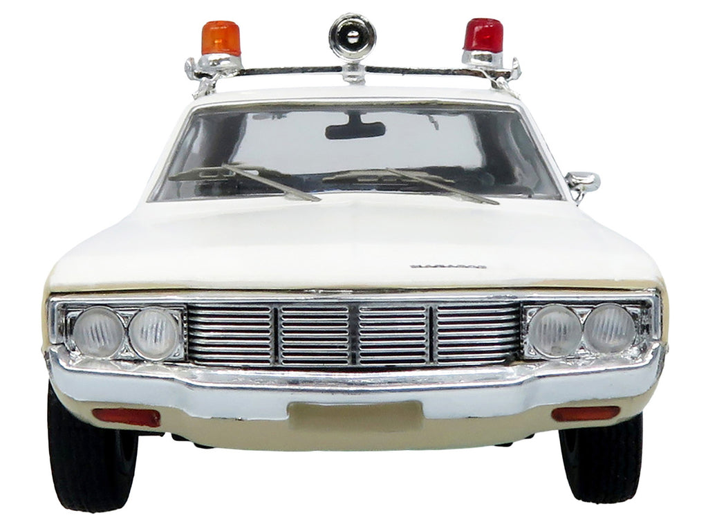 1972 AMC Matador Police Car "Phoenix Police Department" White and Beige 1/43 Diecast Model by Iconic Replicas-3