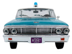 1964 Ford Galaxie 500 Police Car "Chicago Police Department" Blue and White "Five0" Series Limited Edition to 504 pieces Worldwide 1/43 Diecast Model by Iconic Replicas-3