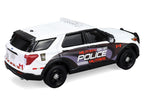 2024 Ford Police Interceptor Utility "Canada Military Police" White with Graphics "Hot Pursuit - Canada Special Edition" Series 1/64 Diecast Model Car by Greenlight