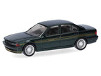 BMW Alpina B12 Green Metallic 1/87 (HO) Plastic Model Car by Herpa-1