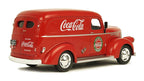 1945 Panel Delivery Van "Coca-Cola" Red 1/43 Diecast Model Car by Motorcity Classics-1