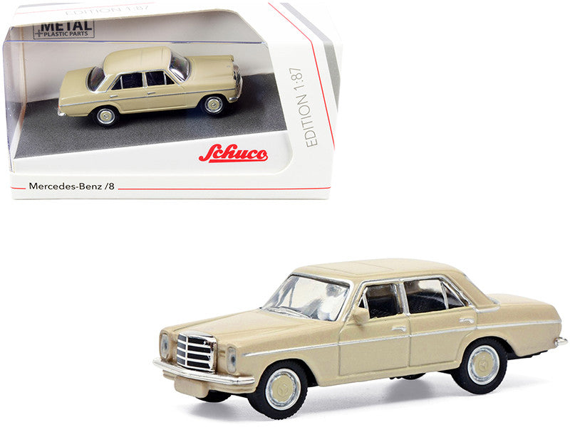 Mercedes Benz 8 Beige 1/87 (HO) Diecast Model Car by Schuco-0