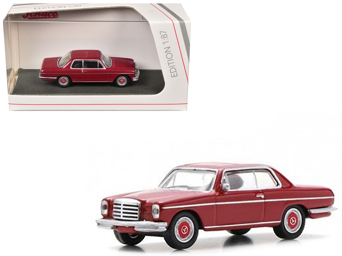 Mercedes-Benz /8 (W114) Coupe Red 1/87 (HO) Diecast Model Car by Schuco-2