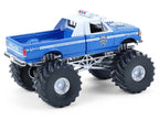 1990 Ford F-350 Monster Truck "NYPD (New York Police Department)" Blue with White Top "Kings of Crunch - Hot Pursuit" Special Edition 1/64 Diecast Model Car by Greenlight-2