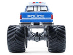 1990 Ford F-350 Monster Truck "NYPD (New York Police Department)" Blue with White Top "Kings of Crunch - Hot Pursuit" Special Edition 1/64 Diecast Model Car by Greenlight-1