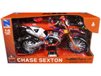KTM 450 SX-F #4 Chase Sexton "Red Bull KTM Factory Racing" Supercross 1/6 Diecast Model by New Ray-2