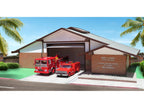 Los Angeles County Fire Department Fire Station 51 Diorama EZ Assembly Kit "Emergency!" Series 1/50 Model by Iconic Replicas-2