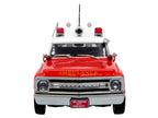 1969 Chevrolet C-10 Ambulance "Baltimore City Fire Department" White and Red "5 Alarm" Series Limited Edition 1/50 Diecast Model by Iconic Replicas-1