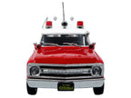 1969 Chevrolet C-10 Ambulance "Los Angeles City Fire Department" Red and White "5 Alarm" Series Limited Edition 1/50 Diecast Model by Iconic Replicas-3